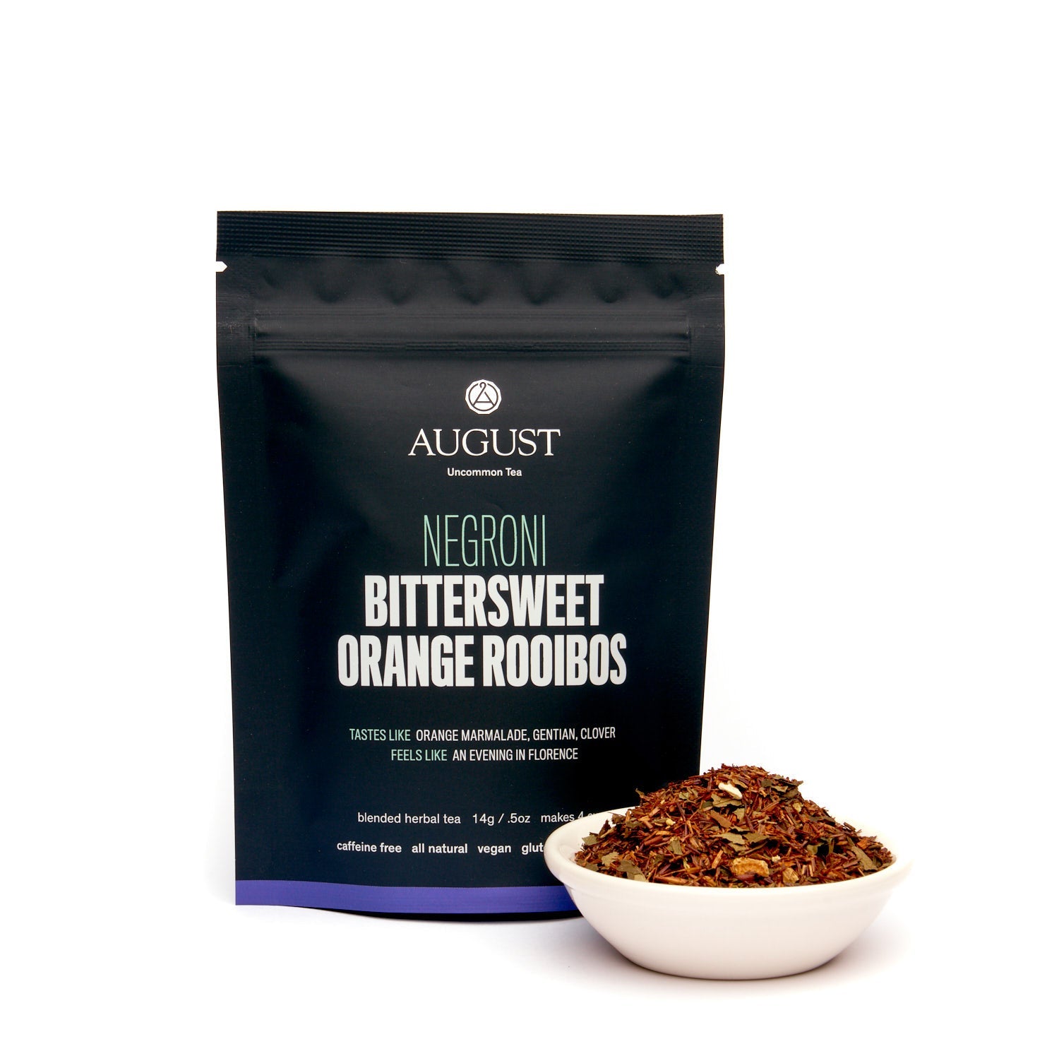 August Negroni - Bittersweet Orange Rooibos Tea (Caffeine Free)