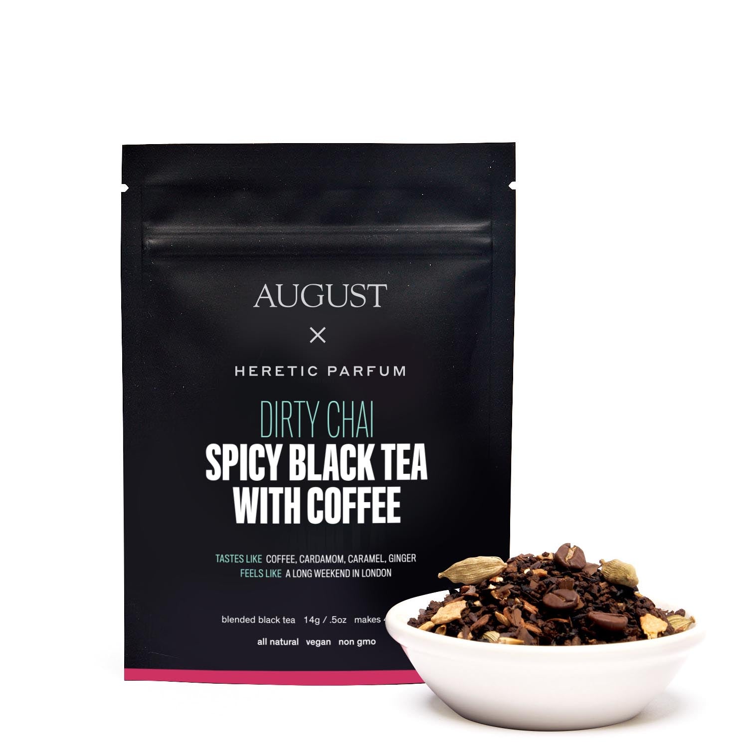 August Dirty Chai - Spicy Black Tea With Coffee