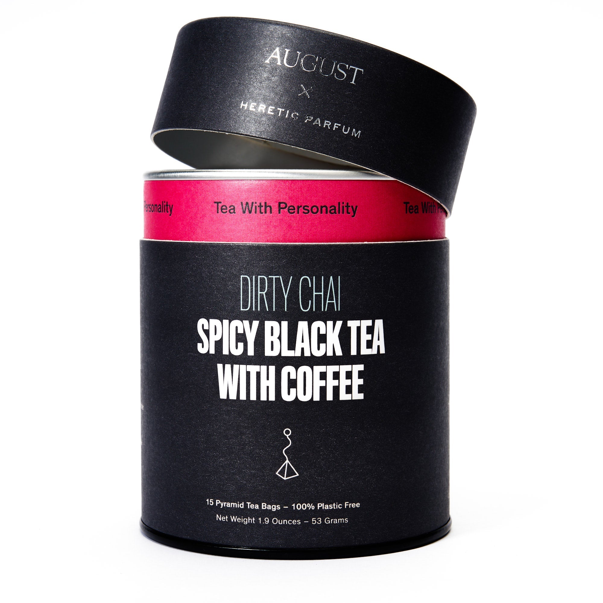 August Dirty Chai - Spicy Black Tea With Coffee (15 Tea Bags)