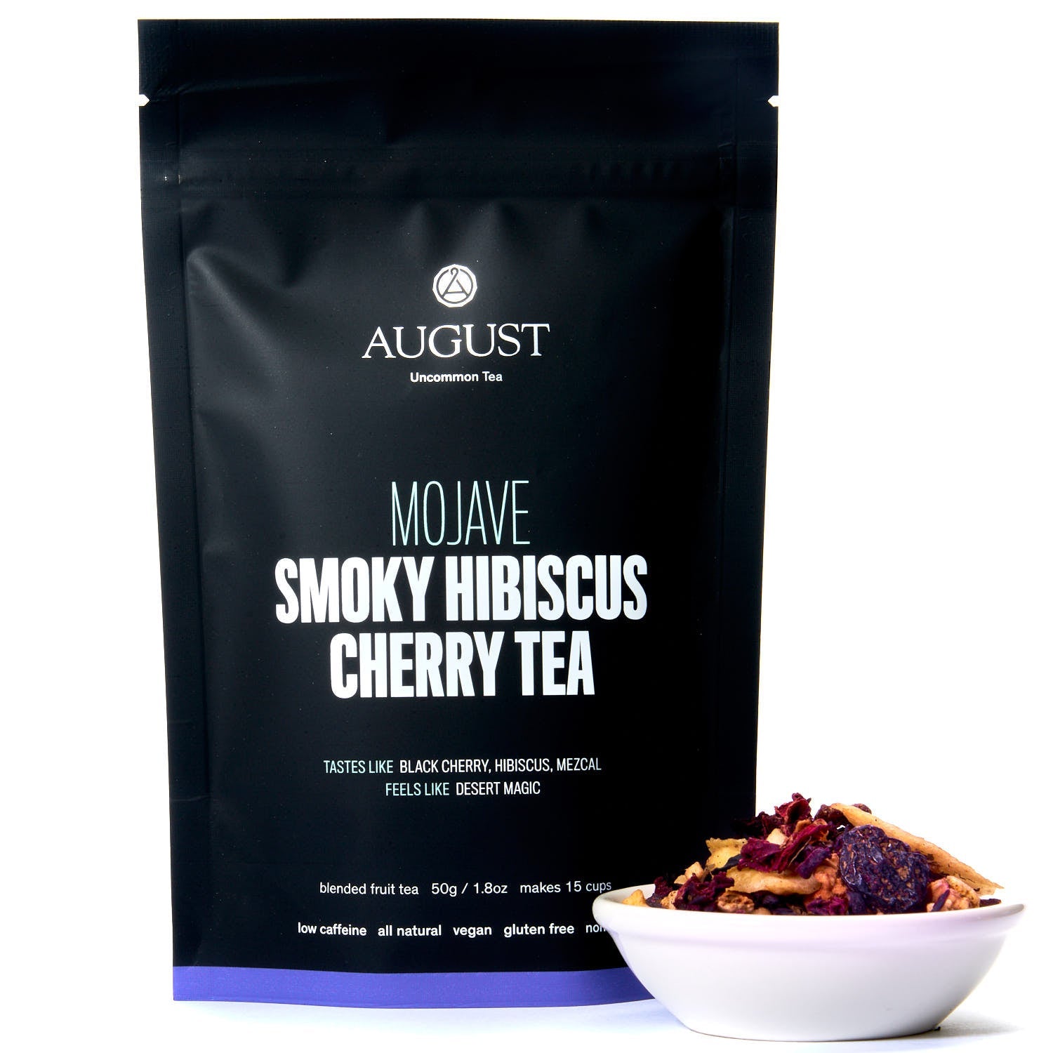 August Mojave - Smoky Hibiscus Cherry Tea (Very Low Caffeine)