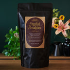 August Essentials English Breakfast Black Tea in a 70 cup bag, displayed on a plain background