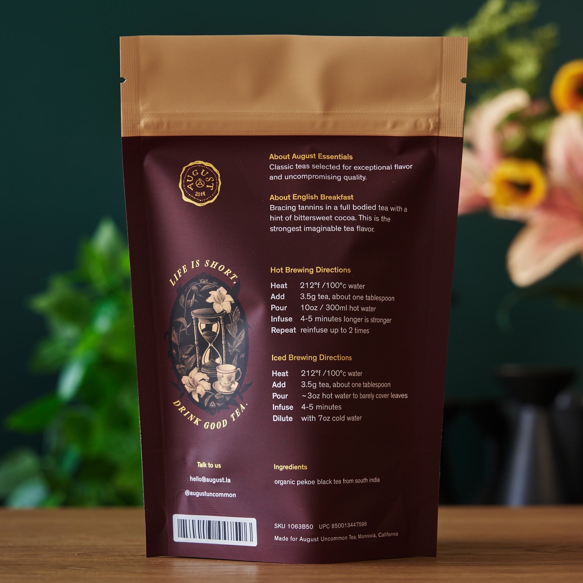 August Essentials English Breakfast Black Tea