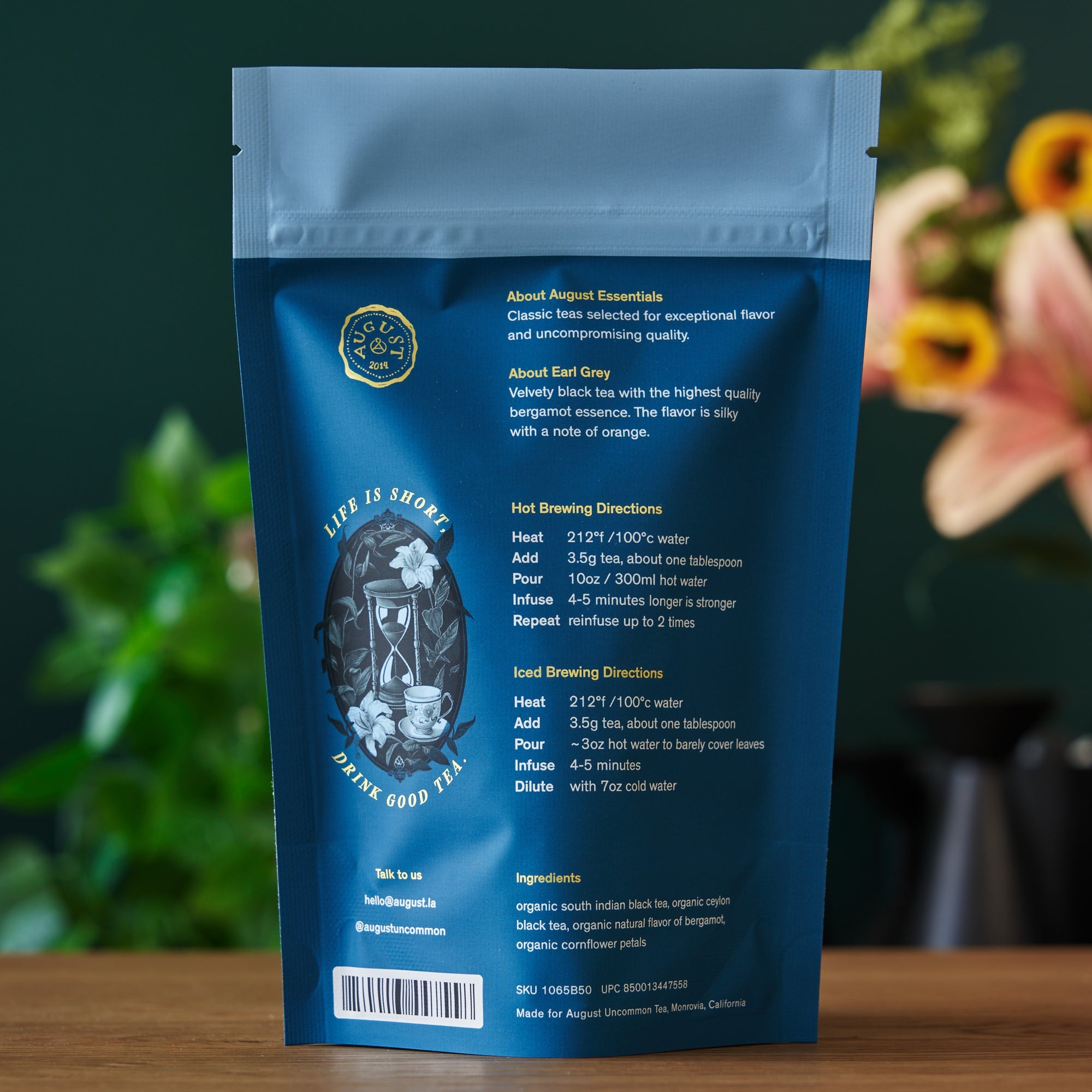 August Essentials Earl Grey Black Tea