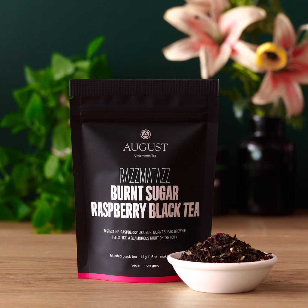 August Uncommon Razzmatazz - Raspberry Burnt Sugar Black Tea