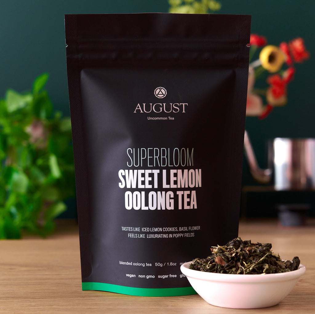 August Uncommon Superbloom - Sweet Lemon Oolong Green Tea