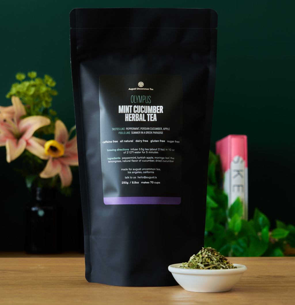 August Uncommon Olympus - Mint Cucumber Herbal Tea (Caffeine Free)