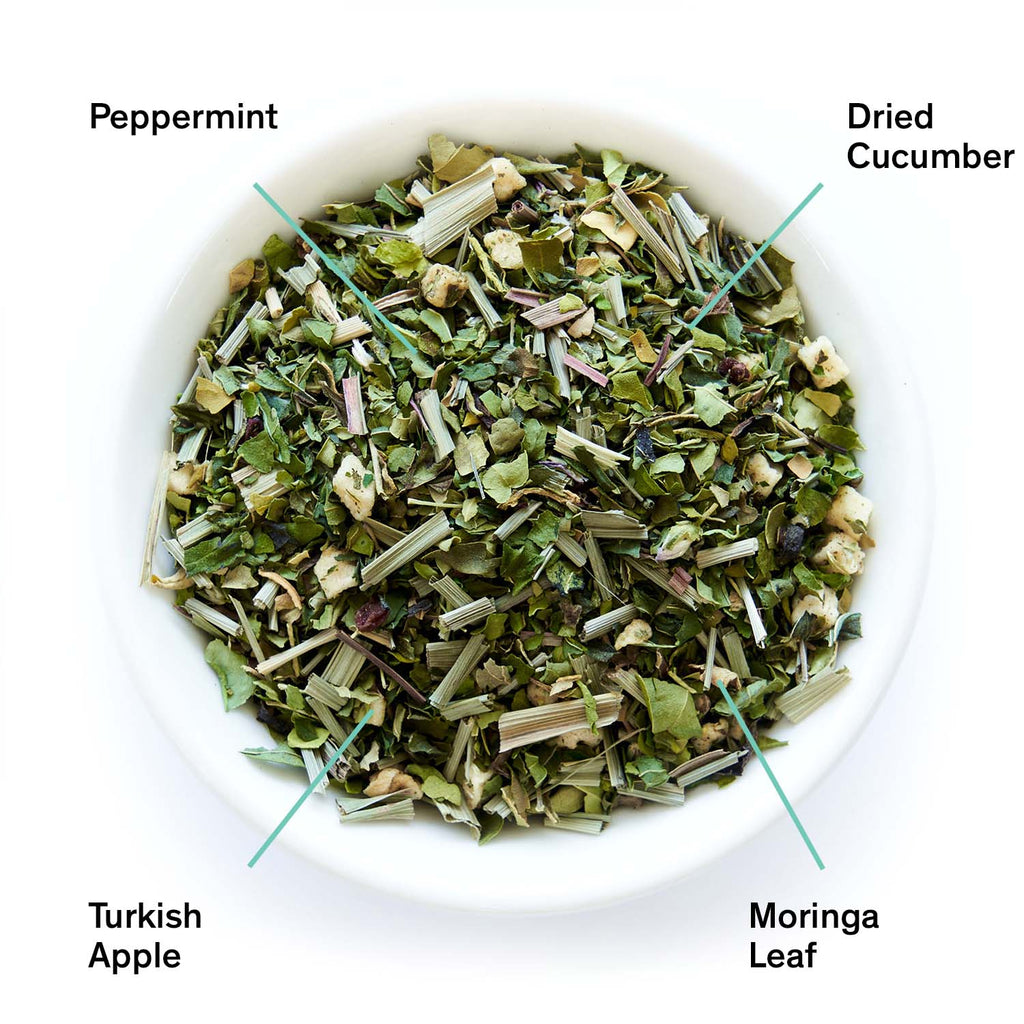 August Uncommon Olympus - Mint Cucumber Herbal Tea (Caffeine Free)