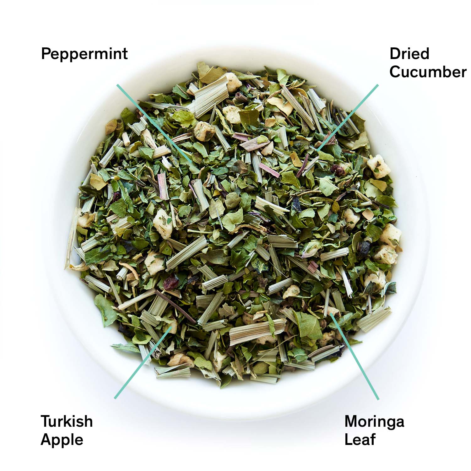 August Uncommon Olympus - Mint Cucumber Herbal Tea (Caffeine Free)