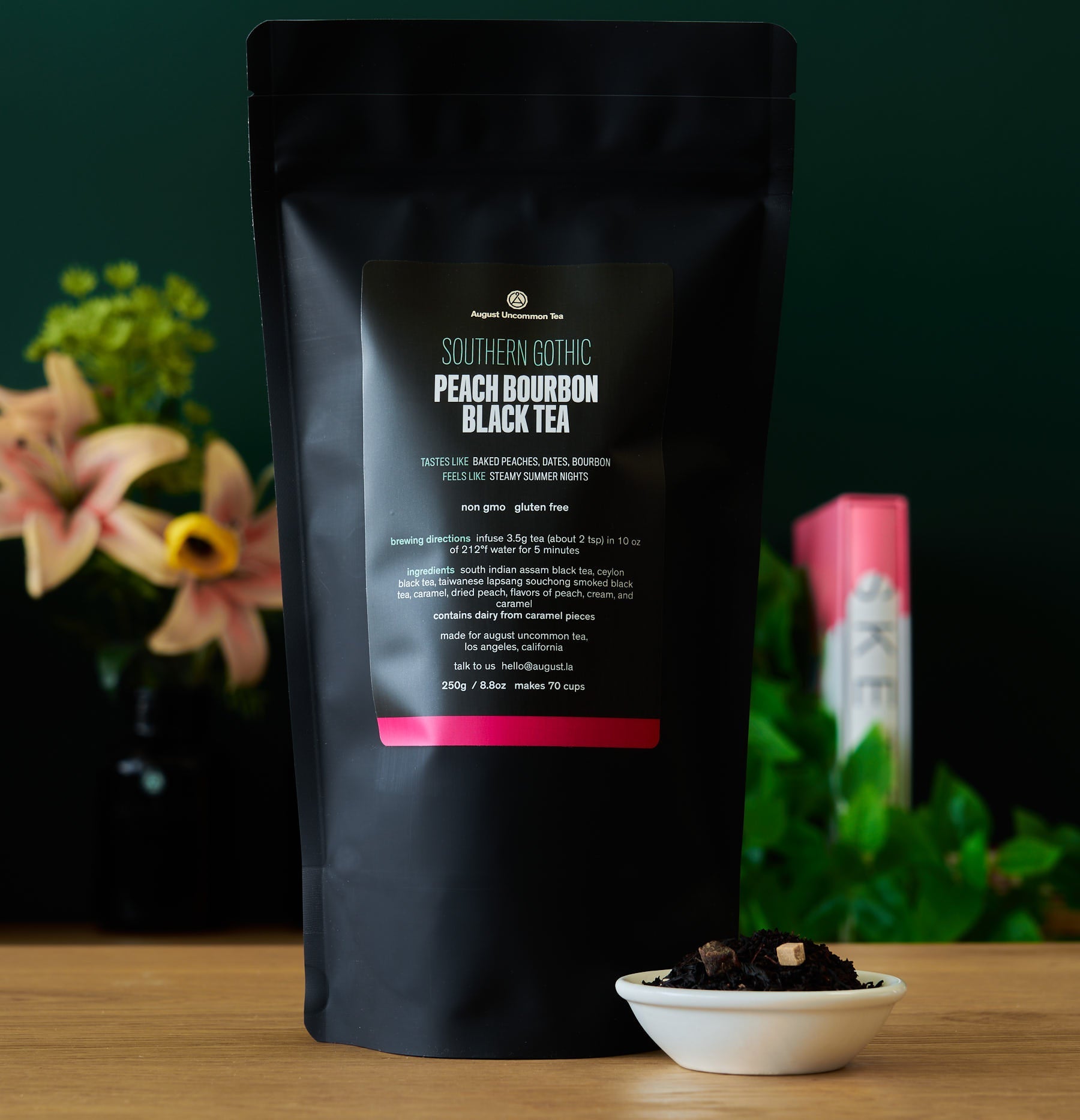 August Uncommon Southern Gothic - Peach Bourbon Black Tea