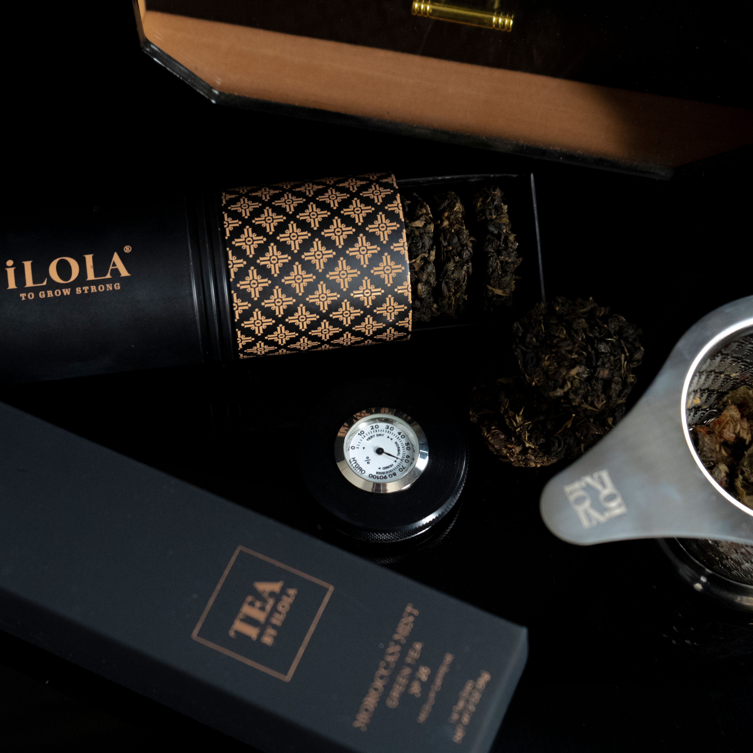 iLOLA iLOLA Humidor Starter Set – Tea Aging + Storage System