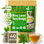 Premium Dried Bay Leaves, Tea Bags, Powder, Bay Leaves Spice, Whole Nice Leaves, Wildcrafted, Fresh Harvested, Bay Leaves For Cooking, Sugar-Free, Gluten Free, Caffeine Free, Vegan Herbal Tea