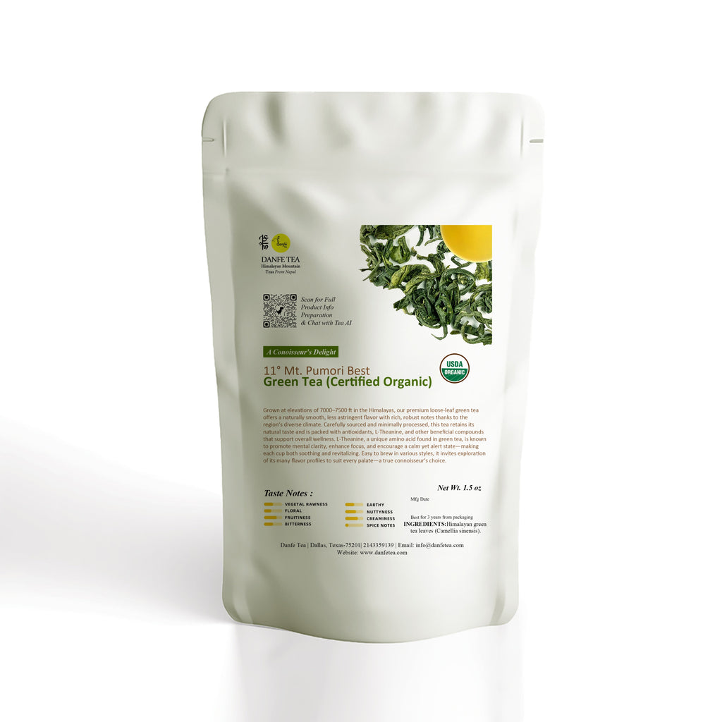 Danfe Mt. Pumori Best Green Tea (Certified Organic)