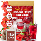 FreshDrinkUS Hibiscus Flower Tea Bags