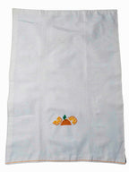 Darzah Orange Tatreez Tea Towel