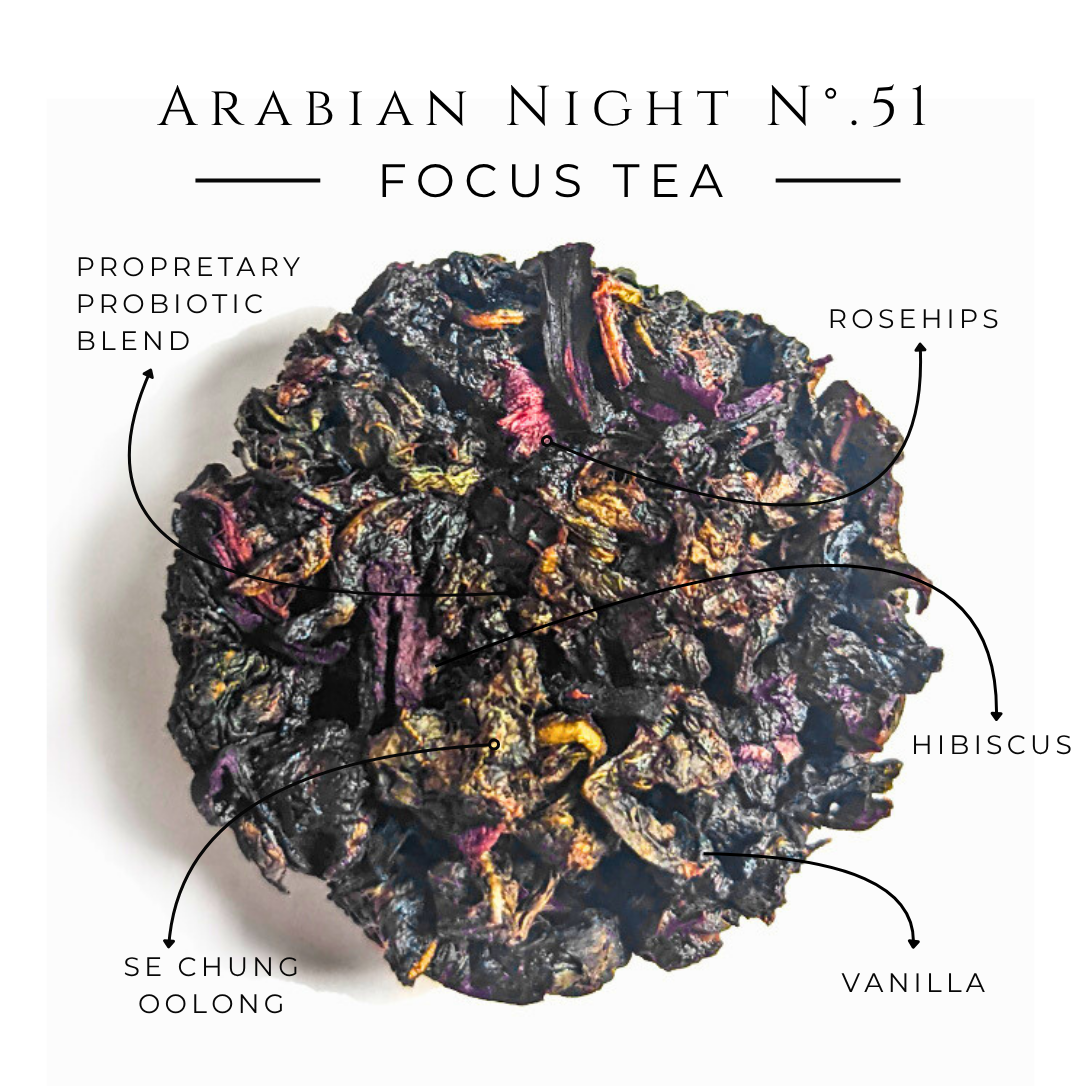 iLOLA Arabian Nights No. 51 – Spiced Floral Probiotic Oolong Tea Discs