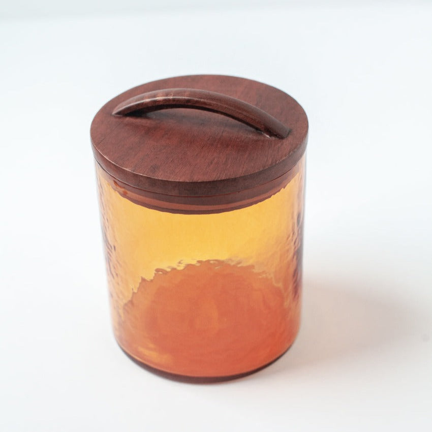 Creative Women Small Canister - Amber