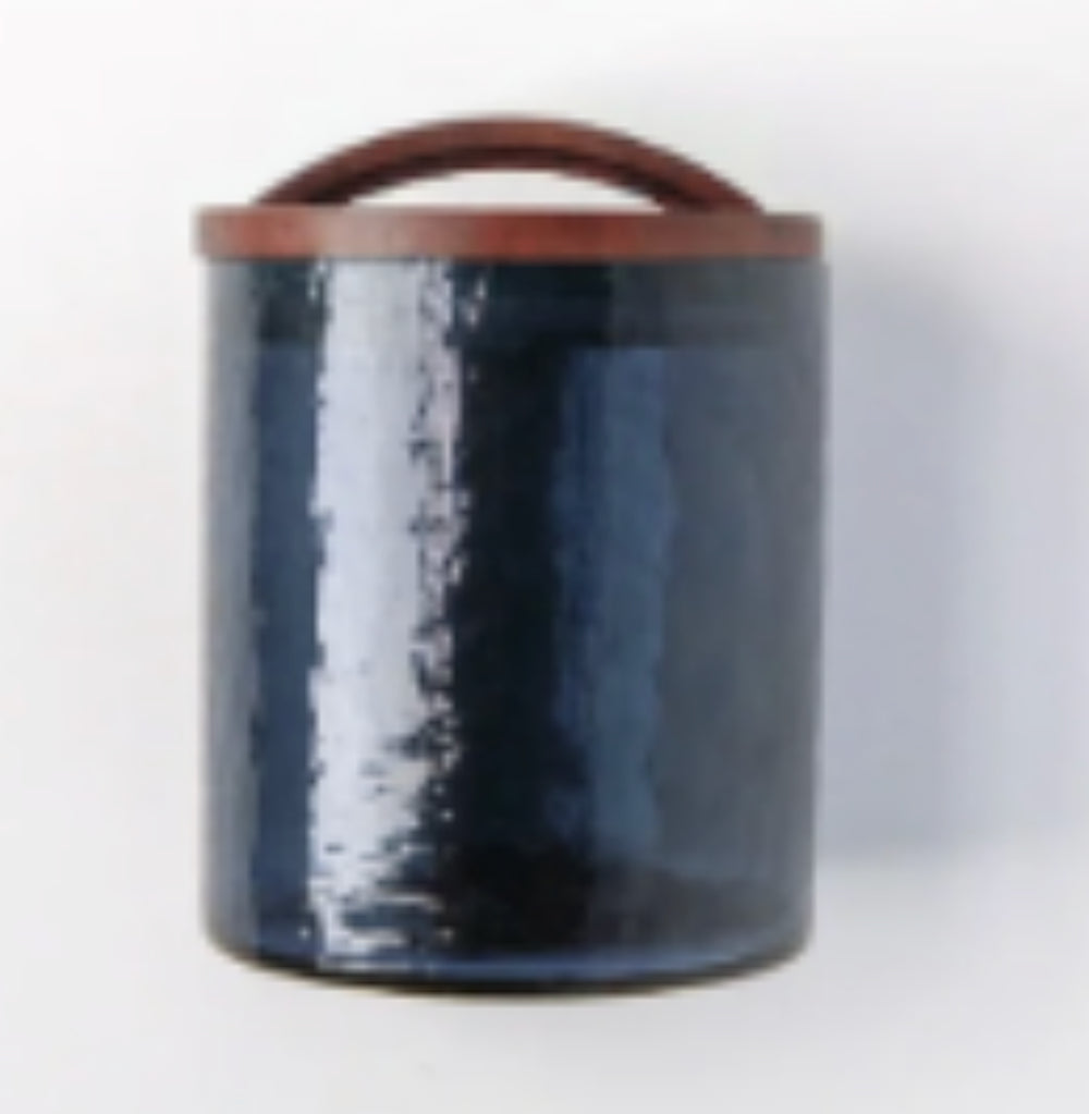 Powered by People Blue Canister