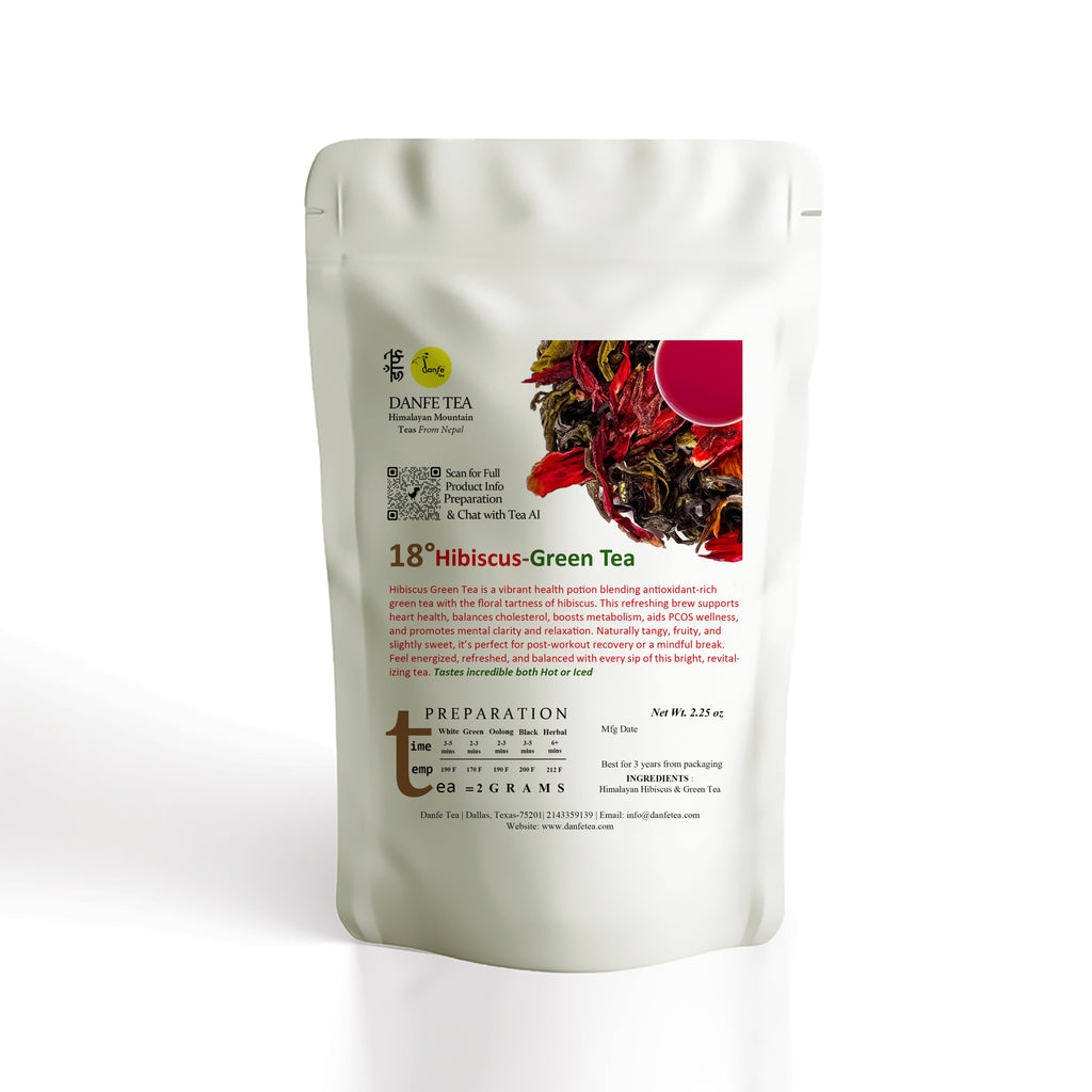 Danfe Hibiscus Green Tea