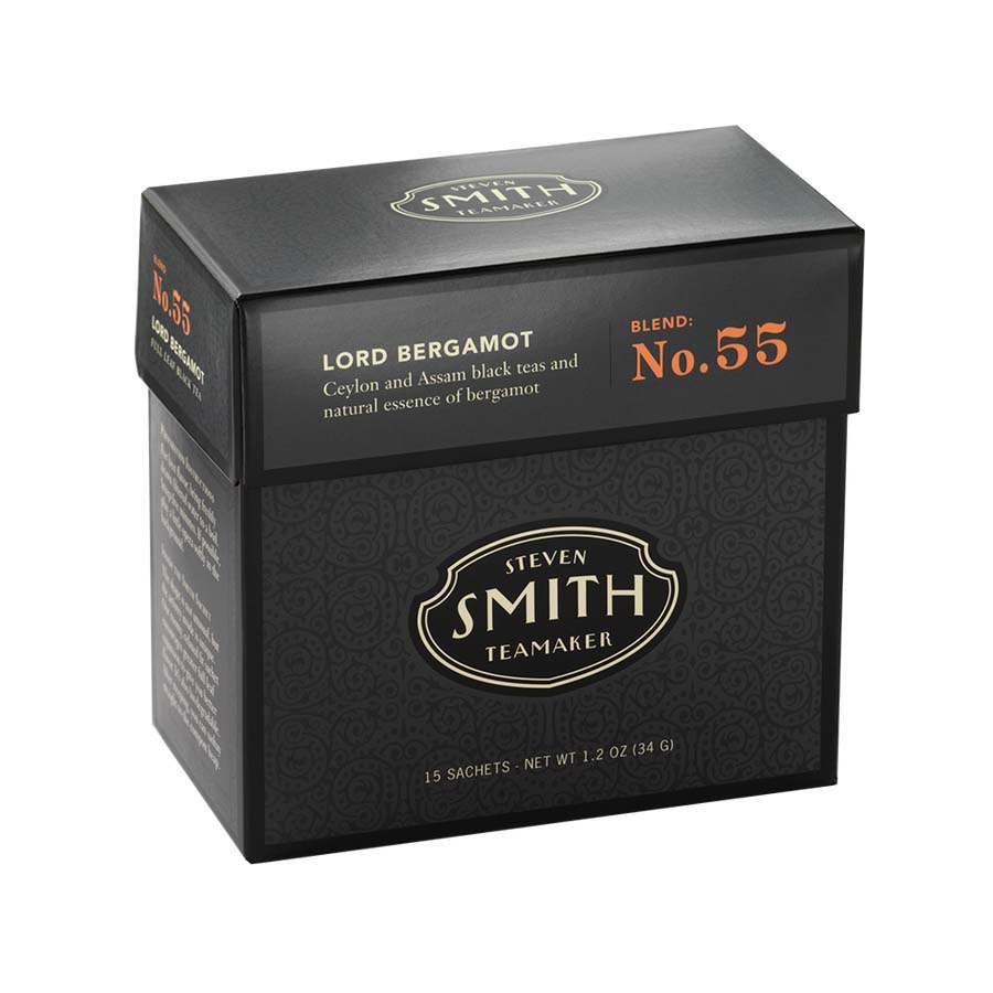 Smith Teamaker LORD BERGAMOT BLACK TEA BLEND NO. 55 (15 TEA BAGS, 1.2 OZ)