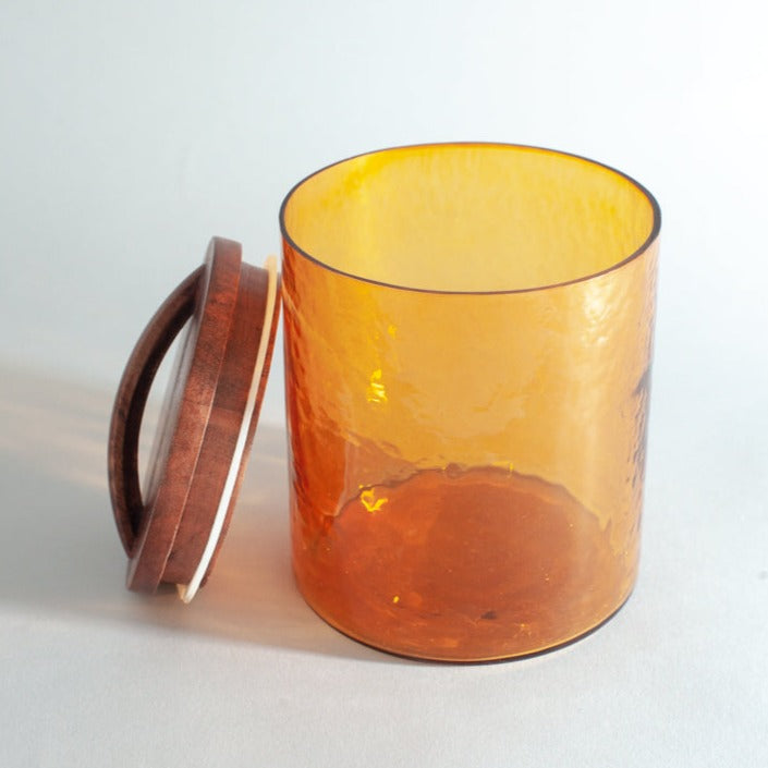 Creative Women Small Canister - Amber