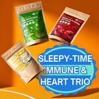 FreshDrinkUS Sleepy-Time Tea Trio — Chamomile, Soursop & Hibiscus