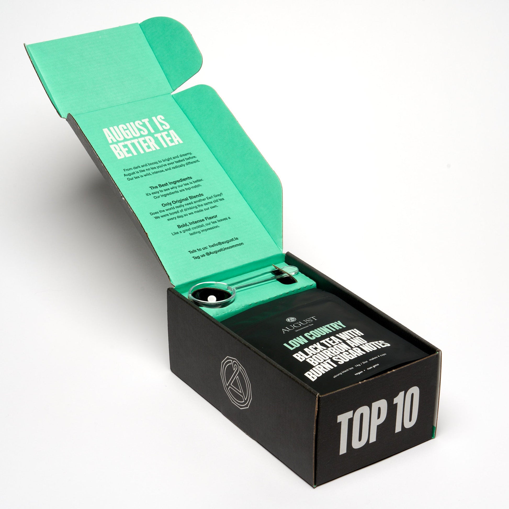 August Top 10 Sampler - Taste Ten Trending Teas