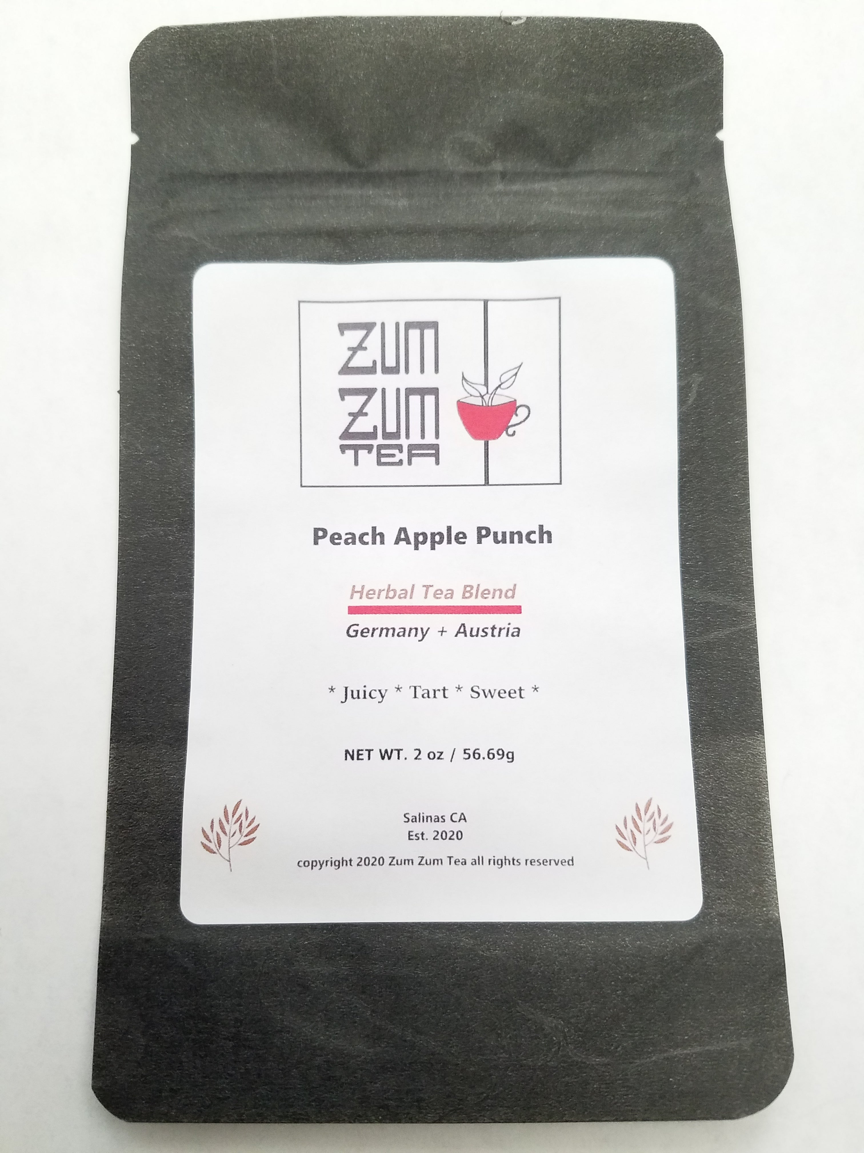 Zum Zum Peach Apple Punch Herbal Tea