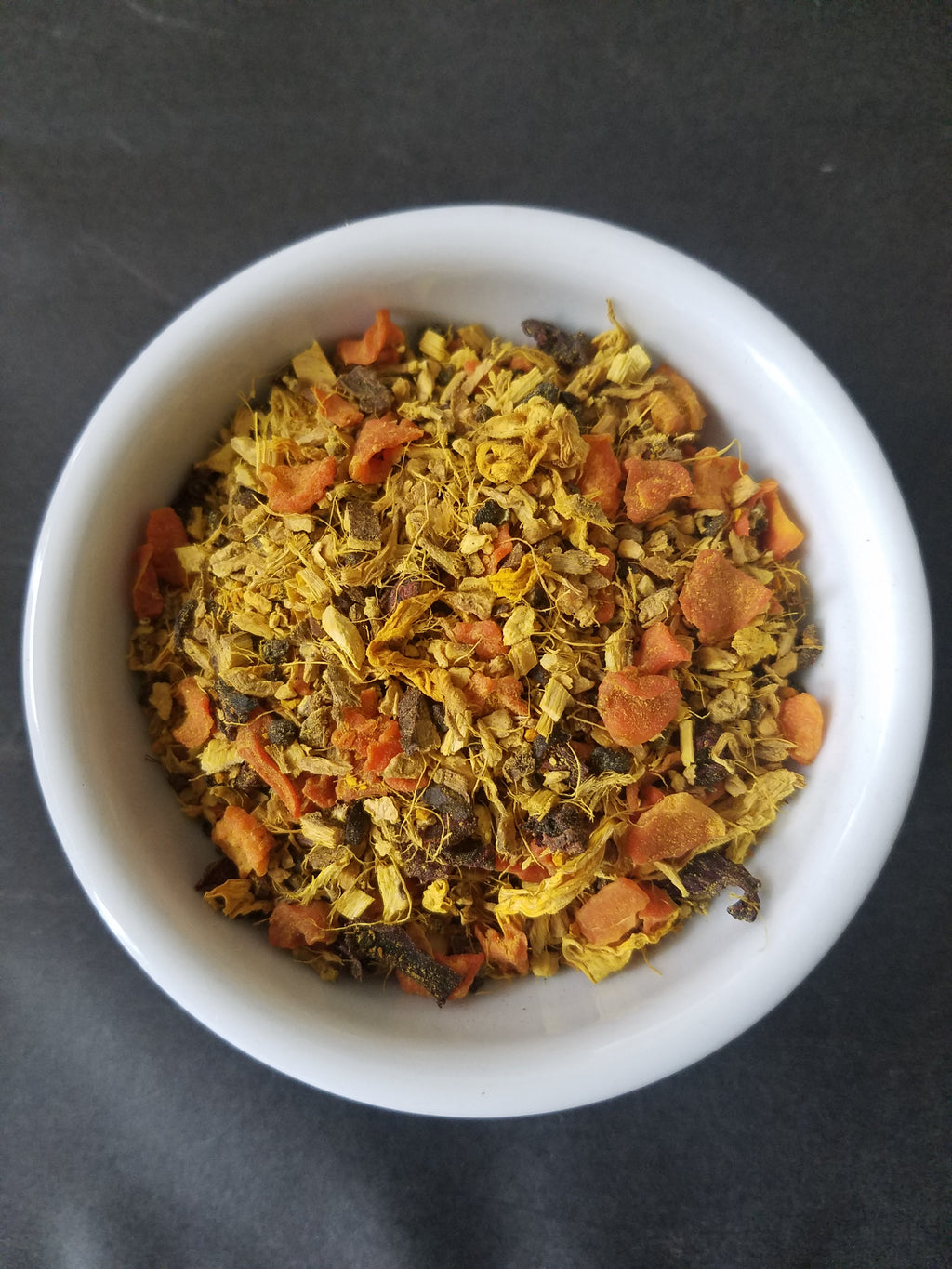 Zum Zum Carrot Ginger Curcuma Herbal Tea
