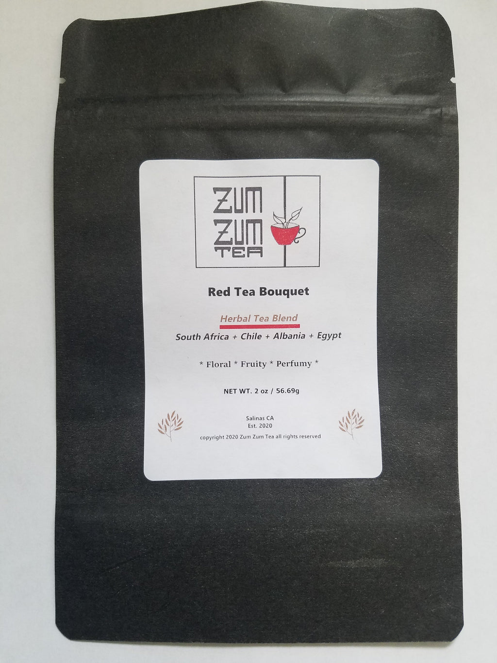 Zum Zum Red Tea Bouquet Rooibos Tea
