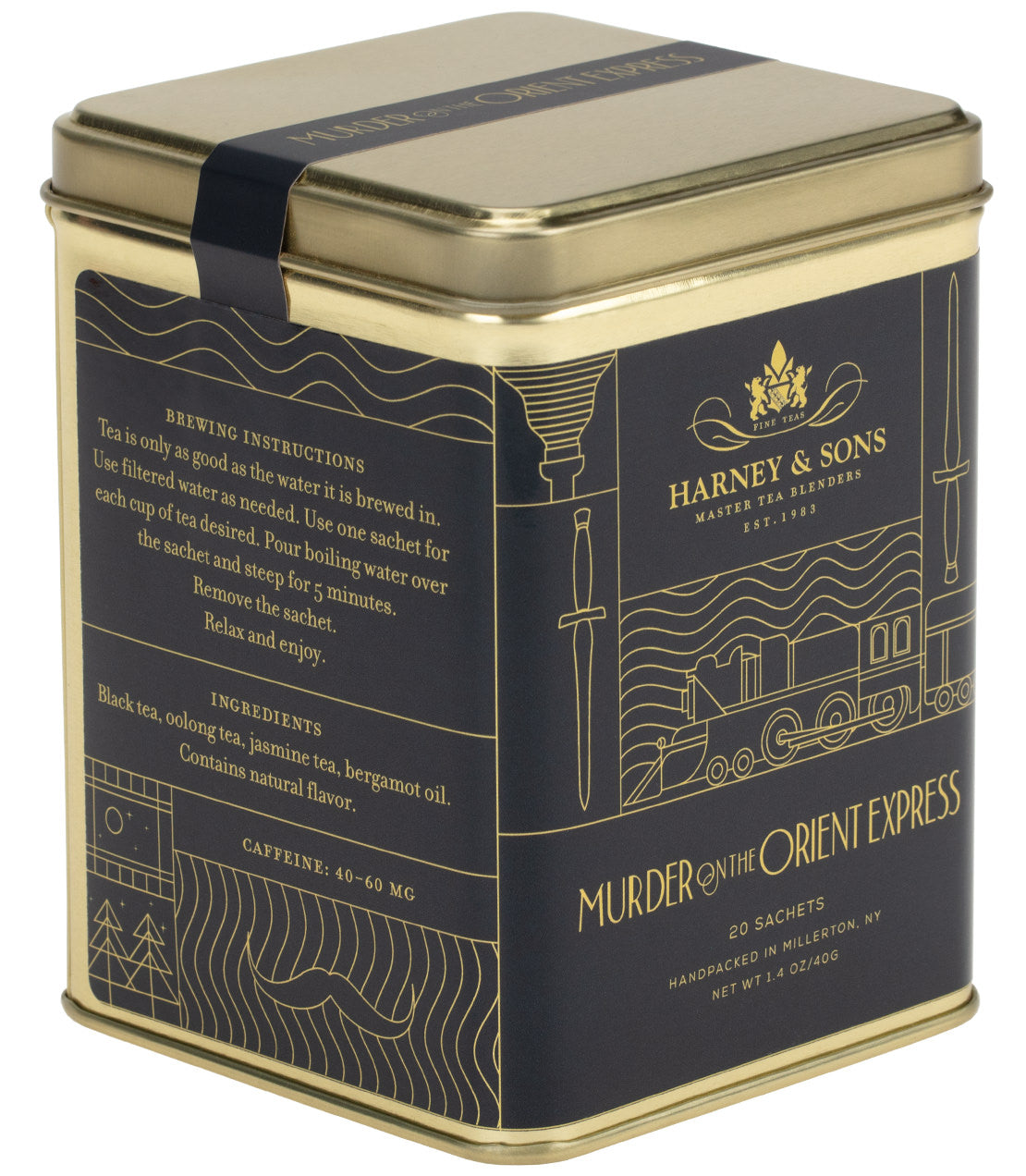 Harney & Sons Murder on the Orient Express Blend, Tin of 20 Sachets