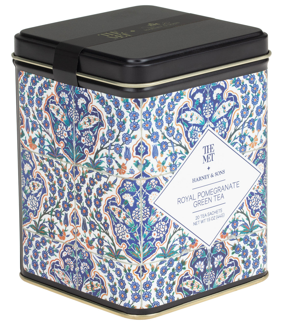 Harney & Sons Royal Pomegranate Green Tea, Tin of 20 Sachets