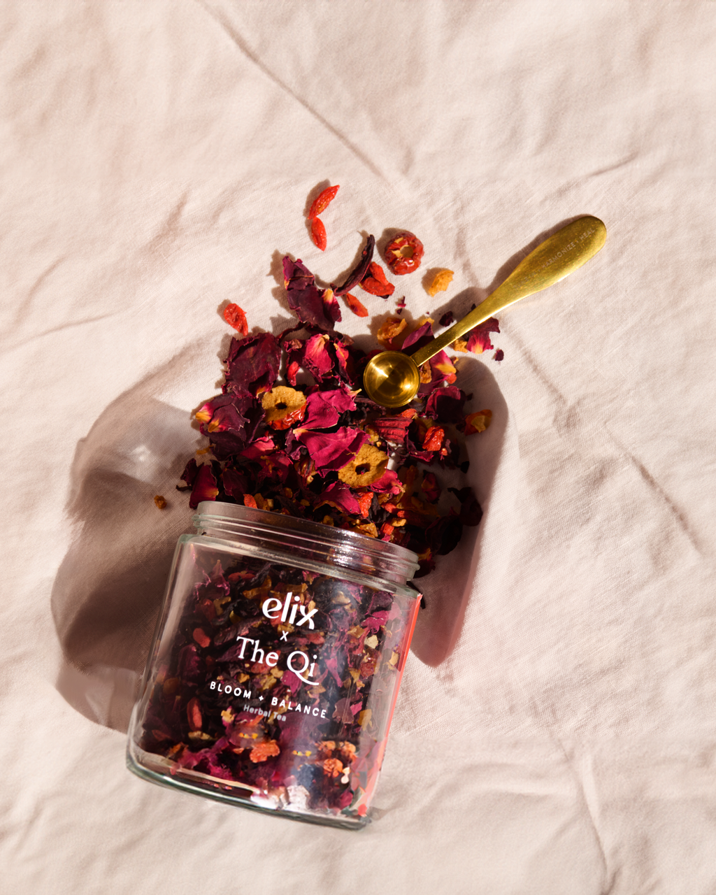The Qi Bloom + Balance Herbal Tea