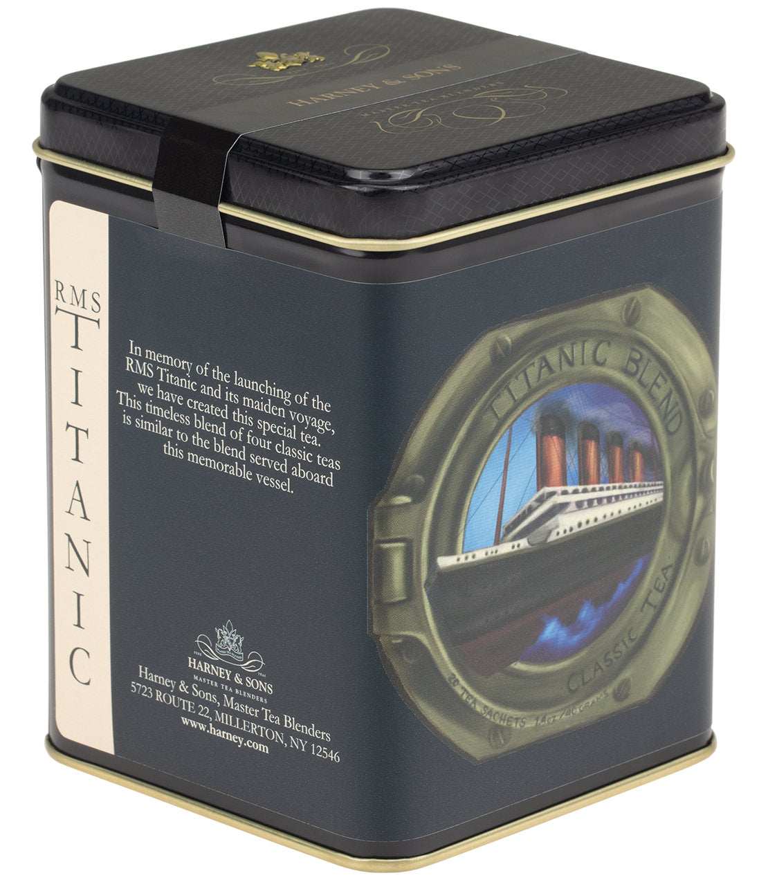 Harney & Sons RMS Titanic Blend, Tin of 20 Sachets