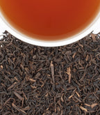 Harney & Sons Decaf Ceylon (Decaf Orange Pekoe) in a cup, showcasing the rich color of decaffeinated black tea.