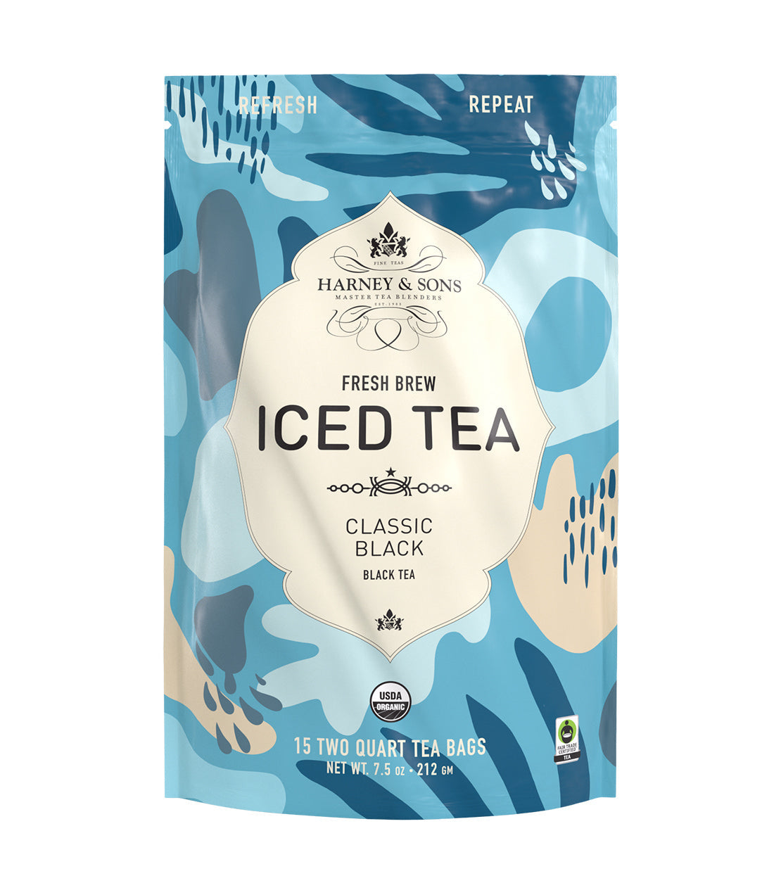 Harney & Sons Organic Plain Black (Classic Black) Fresh Brew Iced Tea
