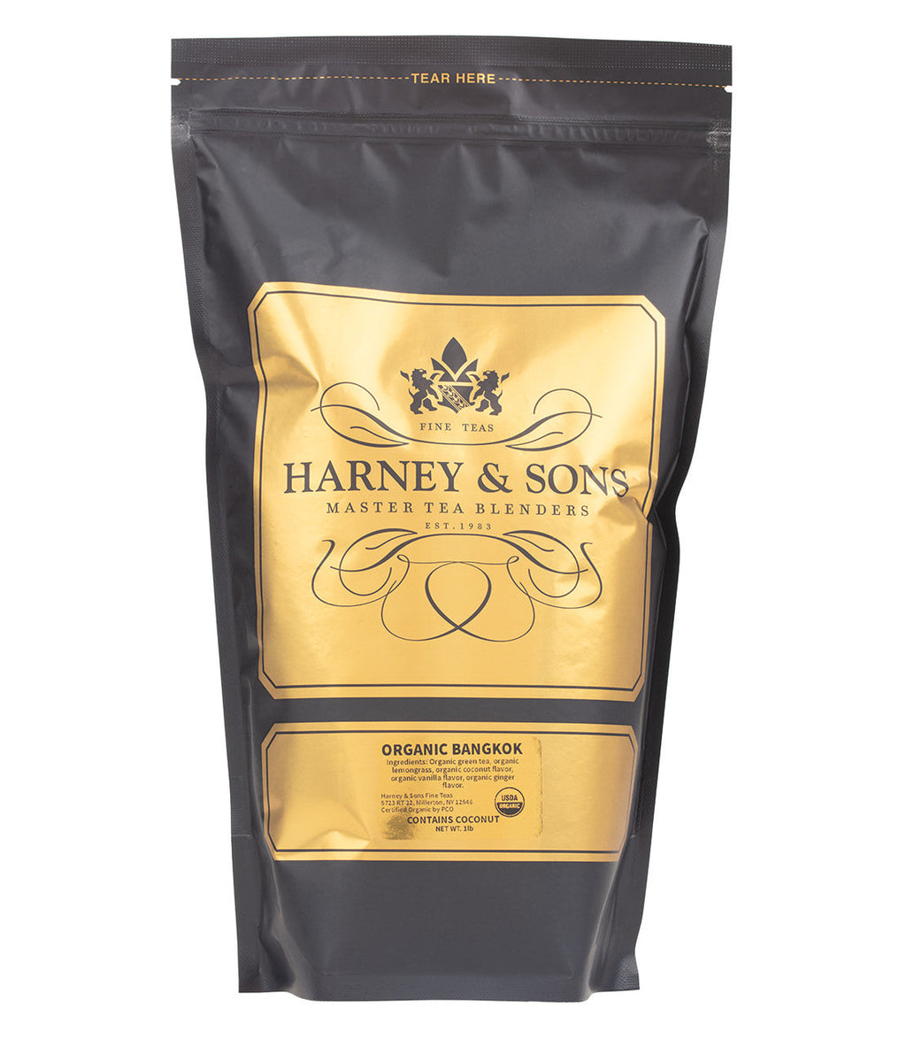 Harney & Sons Organic Bangkok (Green Tea with Coconut, Ginger and Vanilla)