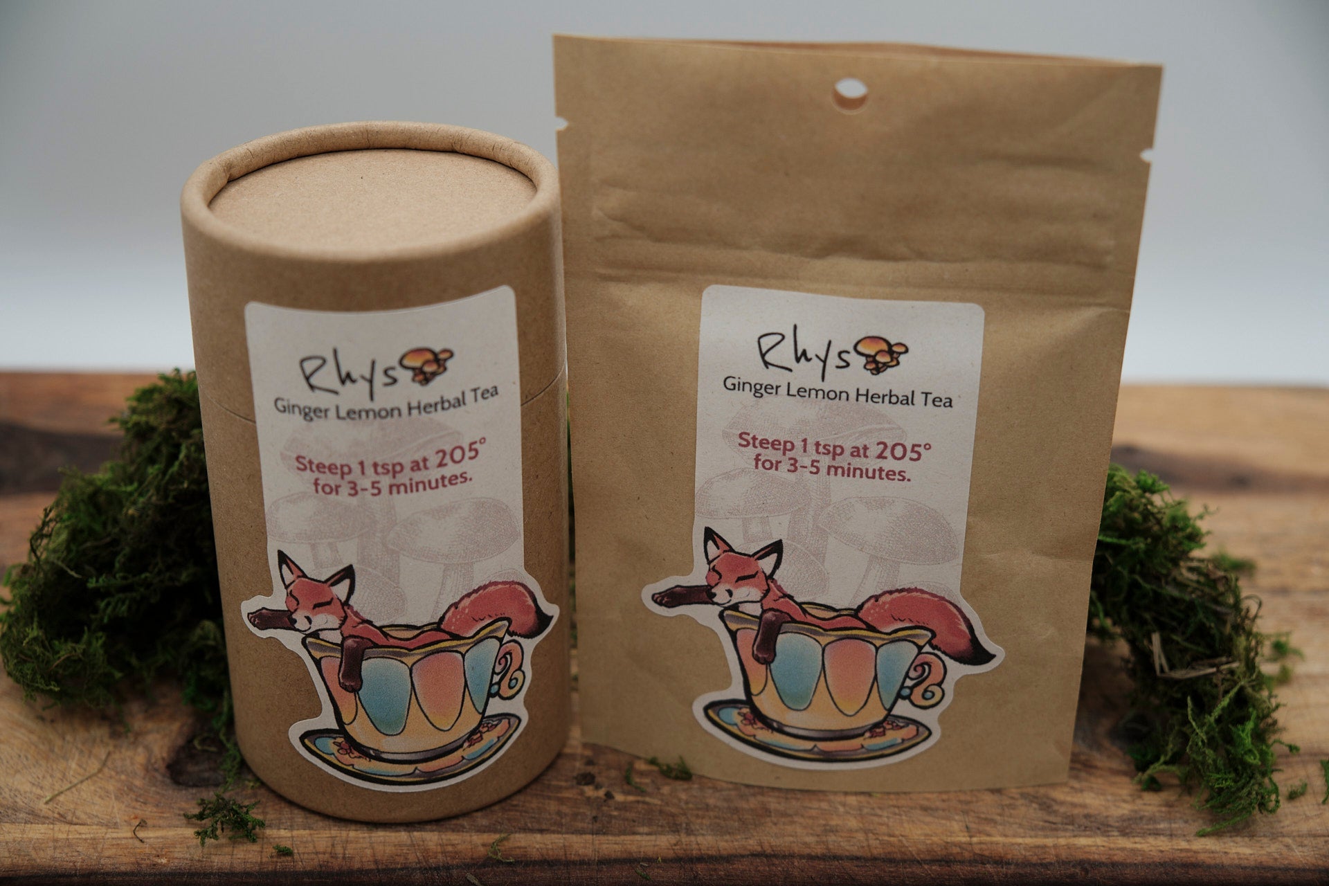 Morelitea Rhys' Ginger Lemon Herbal Loose Leaf Tea