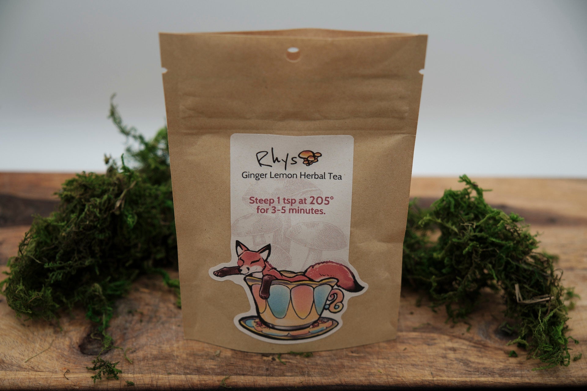 Morelitea Rhys' Ginger Lemon Herbal Loose Leaf Tea