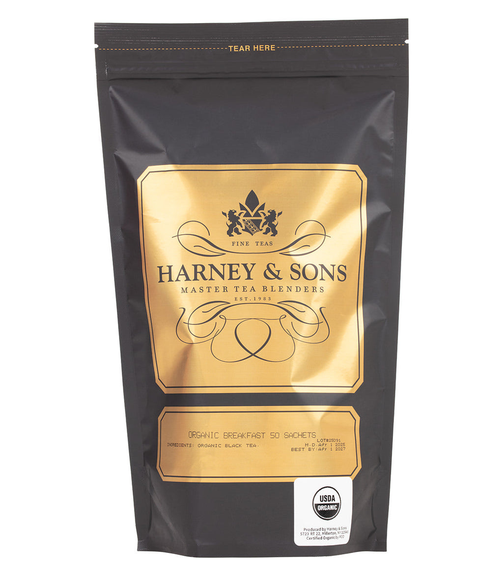 Harney & Sons Organic Breakfast Tea Black Tea