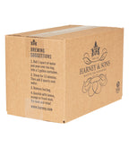Harney & Sons Blood Orange Fresh Brew Iced Tea box, 50 count, shown in a photo of the product packaging.