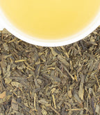 Harney & Sons Cherry Blossom, HT Tin of 20 Sachets, displayed in a cup with a cherry blossom theme
