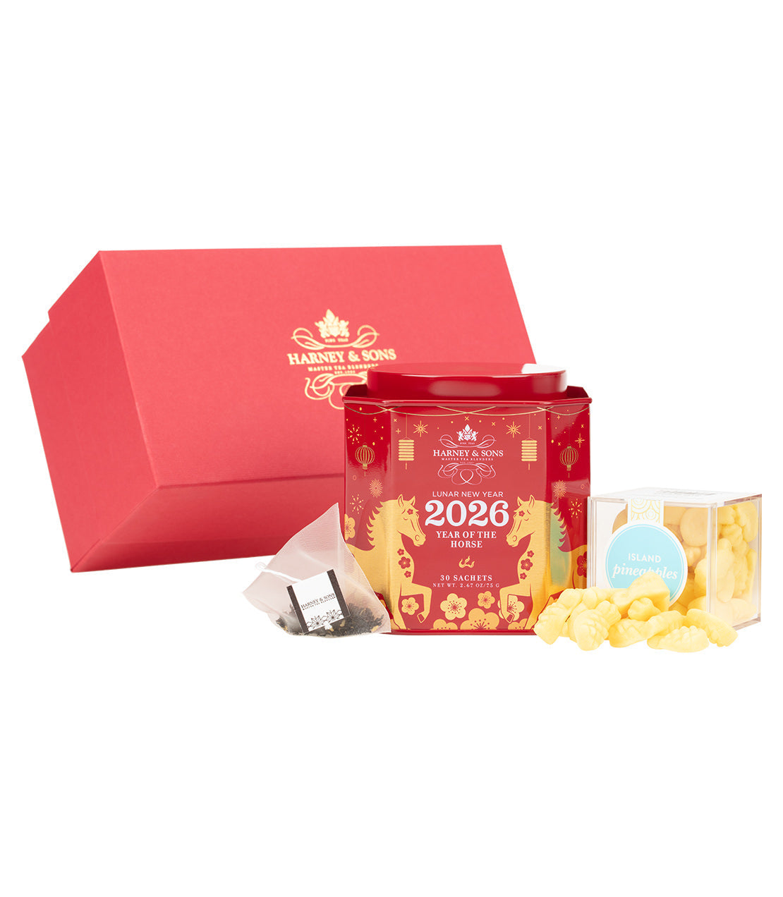 Harney & Sons Lunar New Year 2026 – Year of the Horse, Tin of 30 Sachets Tea