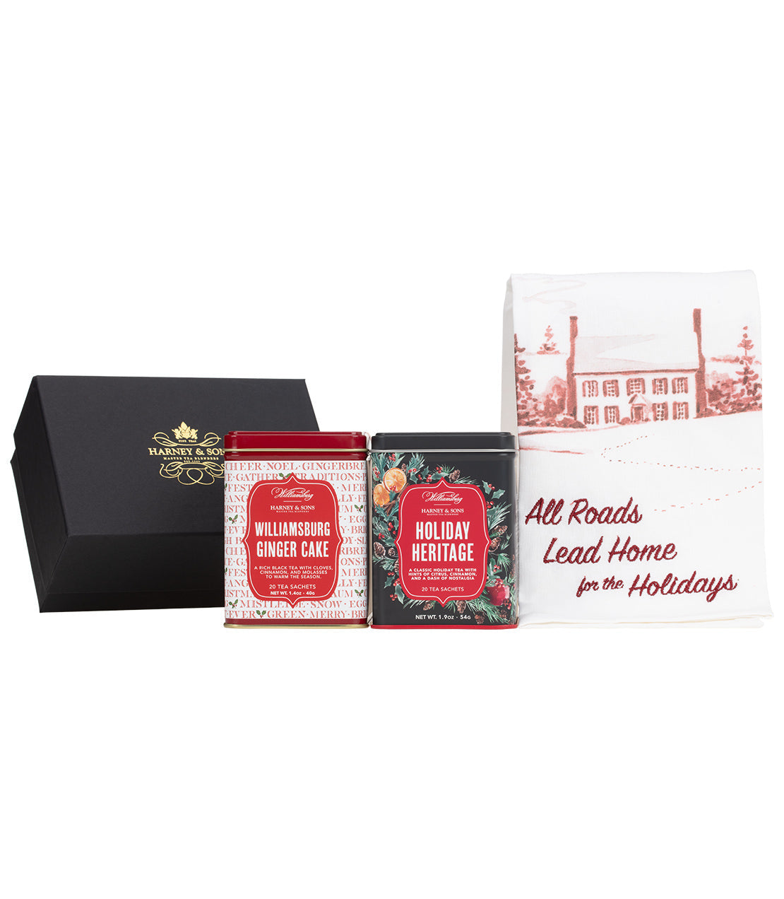 Harney & Sons Williamsburg Ginger Cake, Tin of 20 Sachets Black Tea