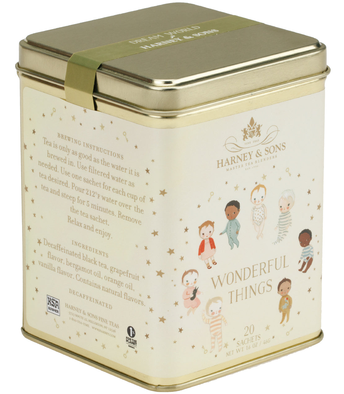Harney & Sons Wonderful Things: Mystery, Tin of 20 Sachets