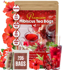 FreshDrinkUS Hibiscus Flower Tea Bags