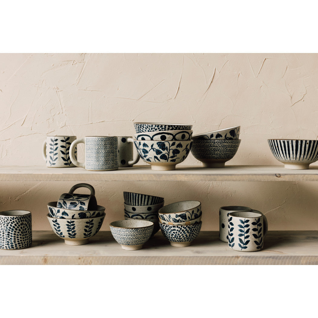 Set of 6 Droplet Element Mug