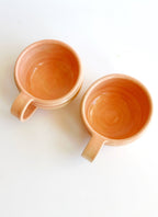 HUNNY CUP PEACH (set of two)