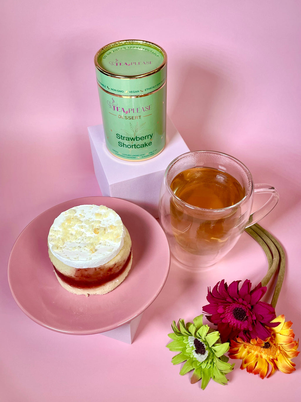 Tea Please Strawberry Shortcake