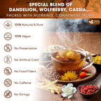 FreshDrinkUS Dandelion Wolfberry Herbal Tea