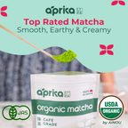 Aprika Life Organic Japanese Matcha Green Tea Powder